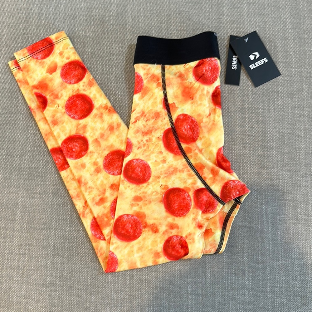 New Sleefs Youth Large Pizza Pepperoni Leggings